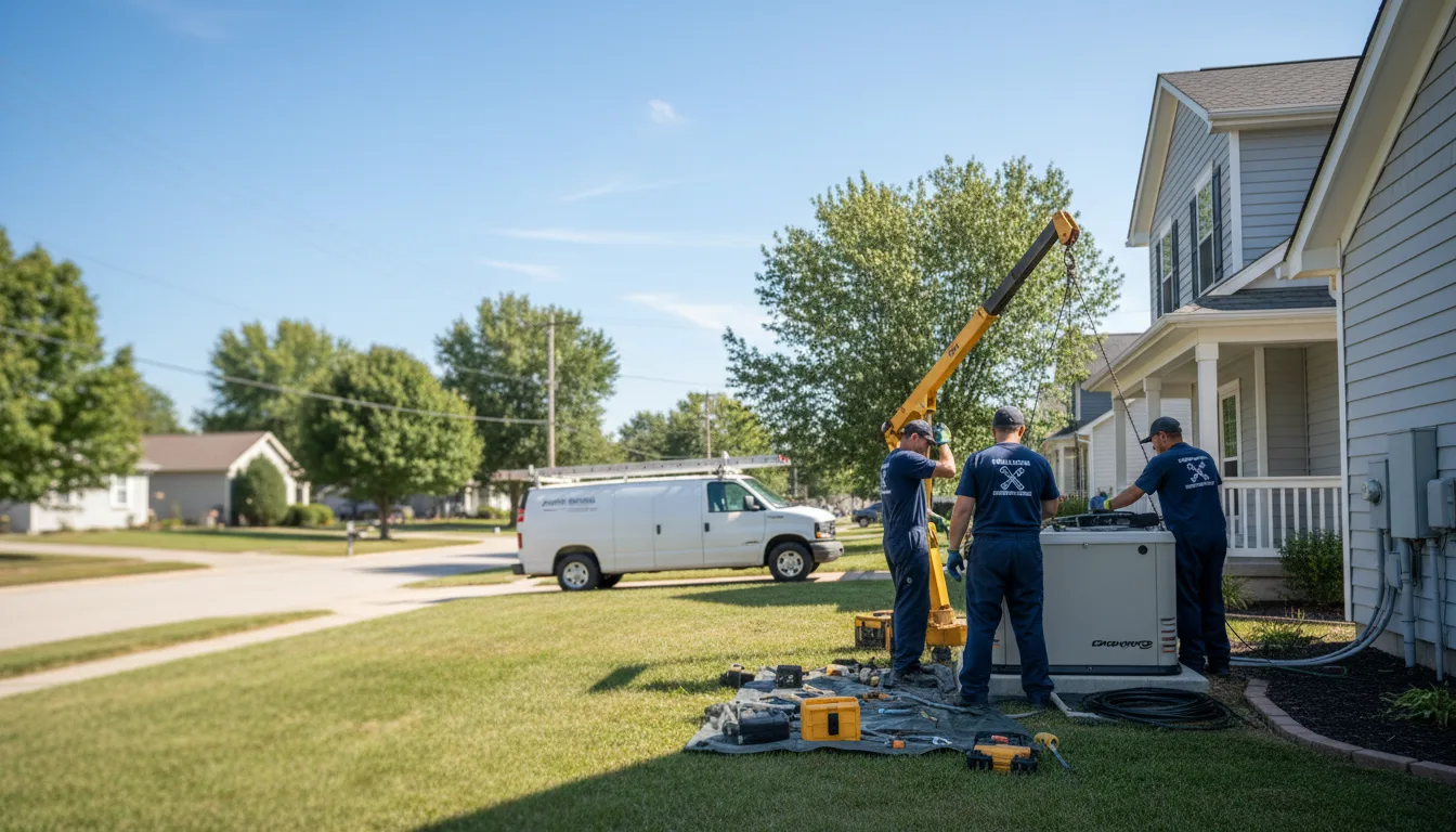 Generator Installation in Vandalia, MT near me